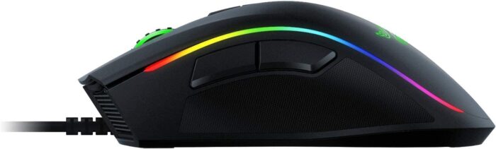 Razer Mamba Elite Wired Gaming Mouse: 16,000 DPI Optical Sensor - Chroma RGB Lighting - 9 Programmable Buttons - Mechanical Switches - Image 2