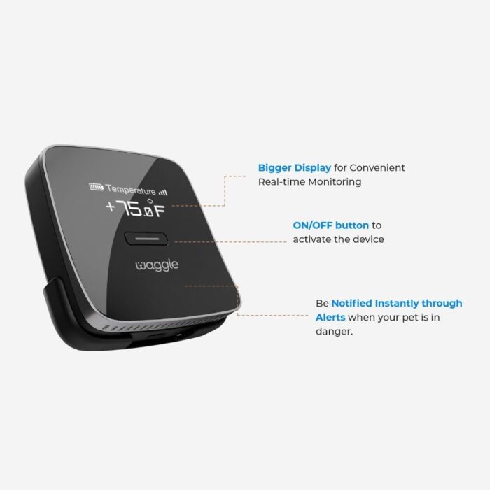 Waggle RV/Dog Safety Temperature & Humidity Sensor | Wireless Pet monitoring system | Verizon Cellular | Instant Alerts on Temp/Humidity/Power loss via SMS/Email 24/7 | No WiFi | Subscription Required - Image 8