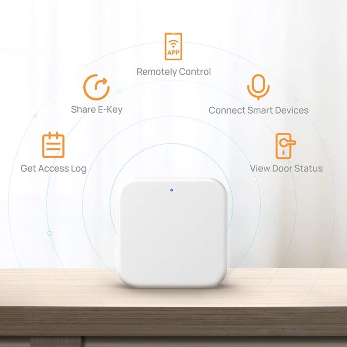 G2 Wi-Fi Gateway Bluetooth Gateway for TTLock App, Gateway for Smart Door Lock, Wi-Fi Bridge, G2 Hub, Remote Control Smart Fingerprint Lock, Work with Alexa Voice Control - Image 5