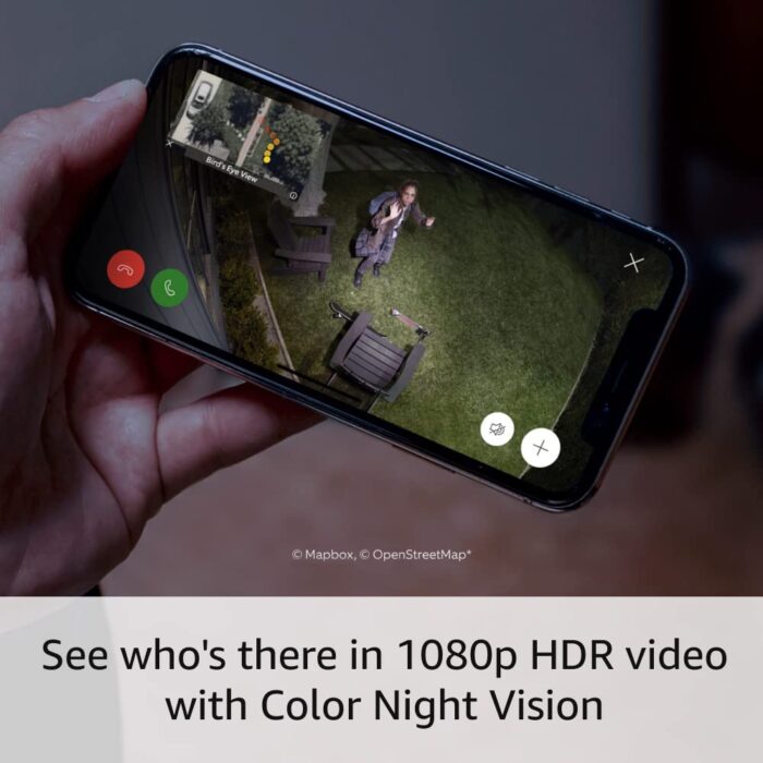 Ring Spotlight Cam Pro, Battery | 3D Motion Detection, Two-Way Talk with Audio+, and Dual-Band Wifi (2022 release) - White - Image 4