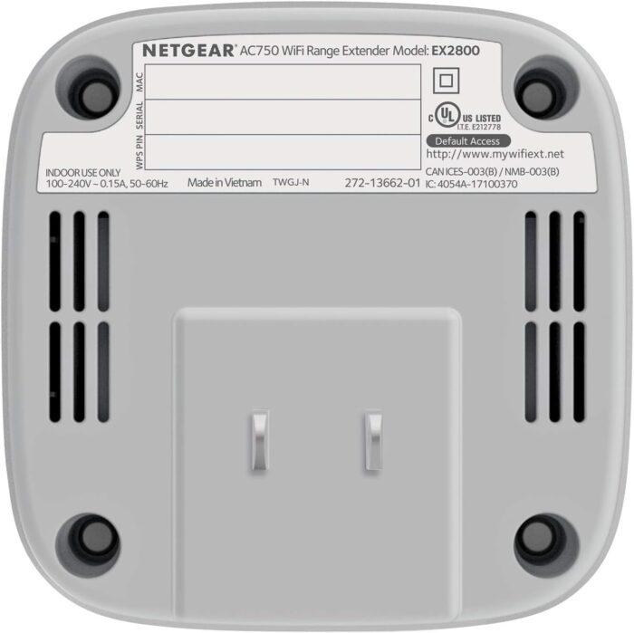NETGEAR WiFi Range Extender EX2800 - Coverage up to 600 sq.ft. and 15 devices with AC750 Dual Band Wireless Signal Booster & Repeater (up to 750Mbps speed), and Compact Wall Plug Design - Image 7