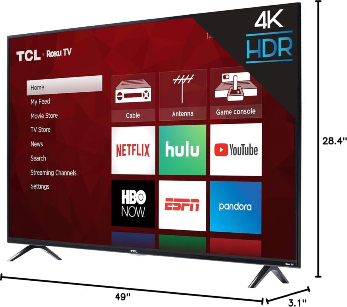 TCL 55S425 55 inch 4K Smart LED Roku TV (2019) - Image 10