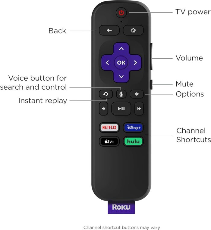 Roku Streaming Stick+ | HD/4K/HDR Streaming Device with Long-range Wireless and Roku Voice Remote with TV Controls - Image 4