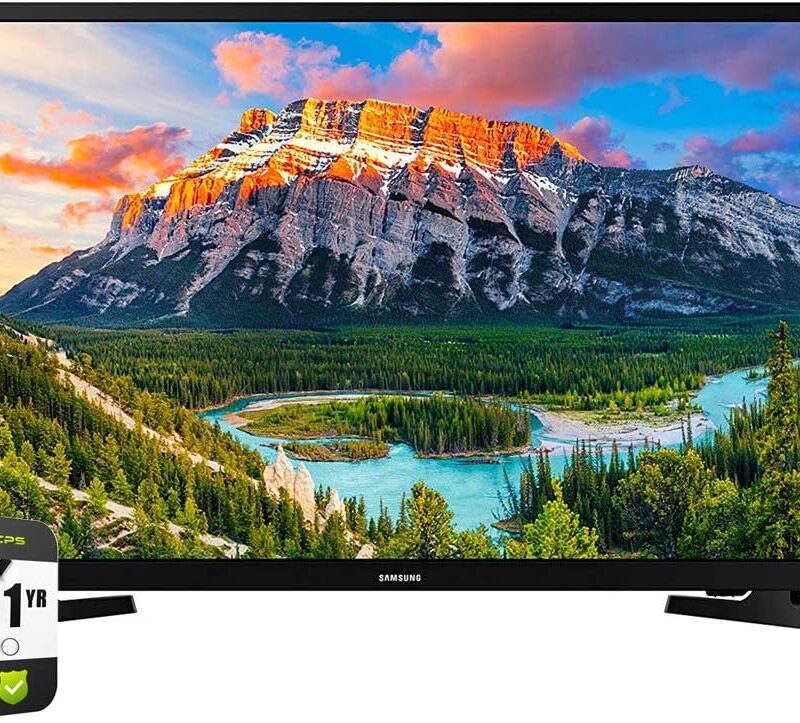 SAMSUNG UN32N5300AFXZA 32 inch 1080p Smart LED TV Black Bundle with 1 YR CPS Enhanced Protection Pack