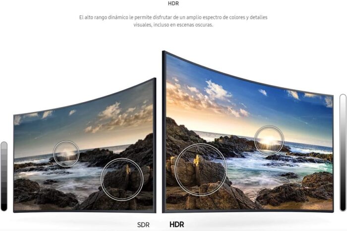 SAMSUNG 55-Inch Class Crystal UHD TU8300 Series - 4K UHD Curved Smart TV With Alexa Built-in (UN55TU8300FXZA) - Image 6