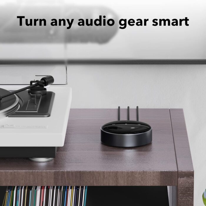 WiiM Mini AirPlay2 Wireless Audio Streamer, Multiroom Stereo, Preamplifier, Works with Alexa and Siri Voice Assistants, Stream Hi-Res Audio from Spotify, Amazon Music and More - Image 2