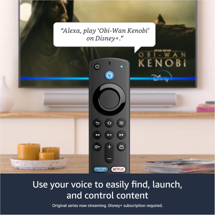 Amazon Fire TV Stick 4K Max streaming device, Wi-Fi 6, Alexa Voice Remote (includes TV controls) - Image 4
