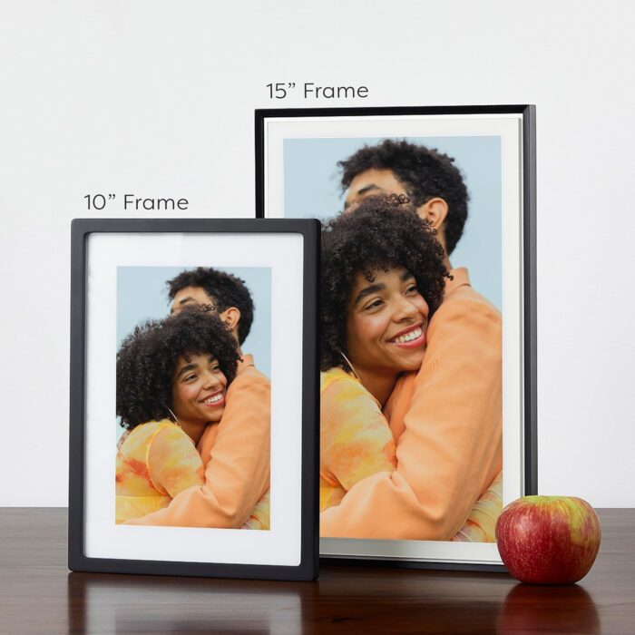 Skylight Digital Picture Frame - WiFi Enabled with Load from Phone Capability, Touch Screen Digital Photo Frame Display - Customizable Gift for Friends and Family - 10 Inch Black - Image 8