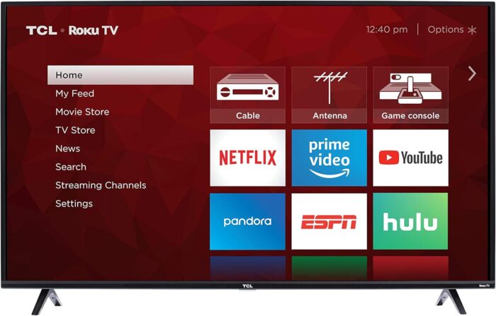 TCL 55S425 55 inch 4K Smart LED Roku TV (2019) - Image 2