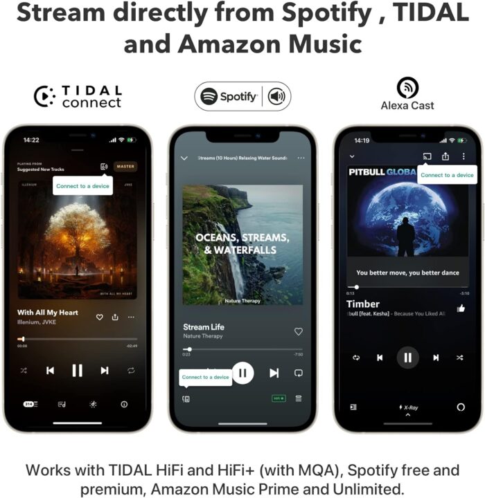 WiiM Mini AirPlay2 Wireless Audio Streamer, Multiroom Stereo, Preamplifier, Works with Alexa and Siri Voice Assistants, Stream Hi-Res Audio from Spotify, Amazon Music and More - Image 5