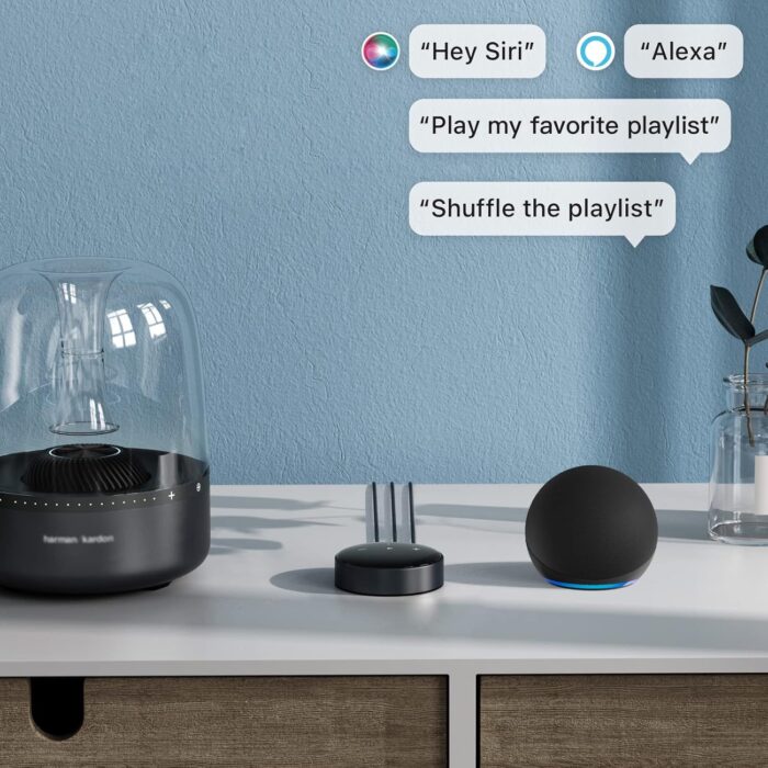 WiiM Mini AirPlay2 Wireless Audio Streamer, Multiroom Stereo, Preamplifier, Works with Alexa and Siri Voice Assistants, Stream Hi-Res Audio from Spotify, Amazon Music and More - Image 6