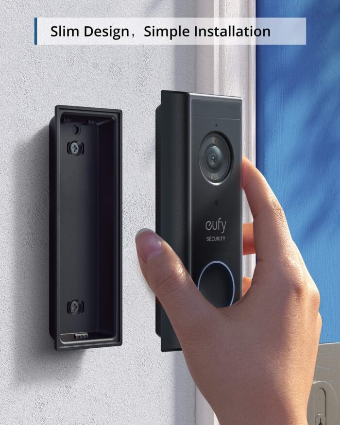 eufy Security Battery Video Doorbell C210 Kit, 1080p, No Subscription, Wi-Fi, 120-Day Battery Life, AI Detection, 2-Way Audio, Remote Monitoring - Image 5