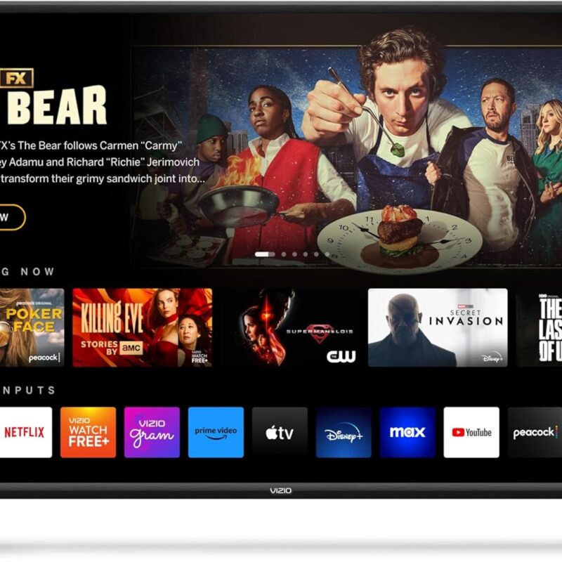 VIZIO 50-Inch V-Series 4K UHD LED Smart TV with Voice Remote, Dolby Vision, HDR10+, Alexa Compatibility, 2022 Model