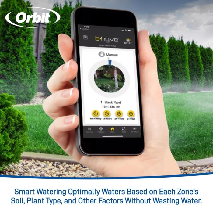 Orbit 57925 B-hyve 8-Zone Smart Indoor Sprinkler Controller - Image 3