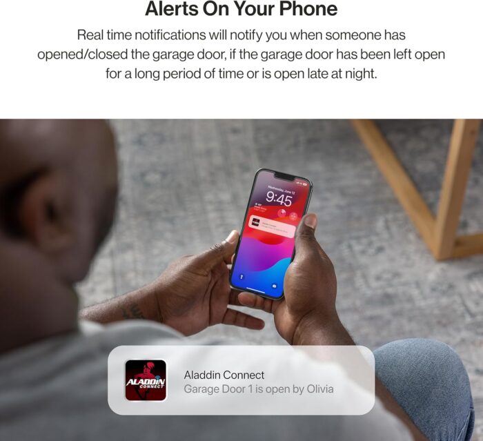 Genie ALKT1-R Smart Garage Door Opener Controller, Aladdin Connect Kit, Works with Alexa, Google, SmartThings - Image 12