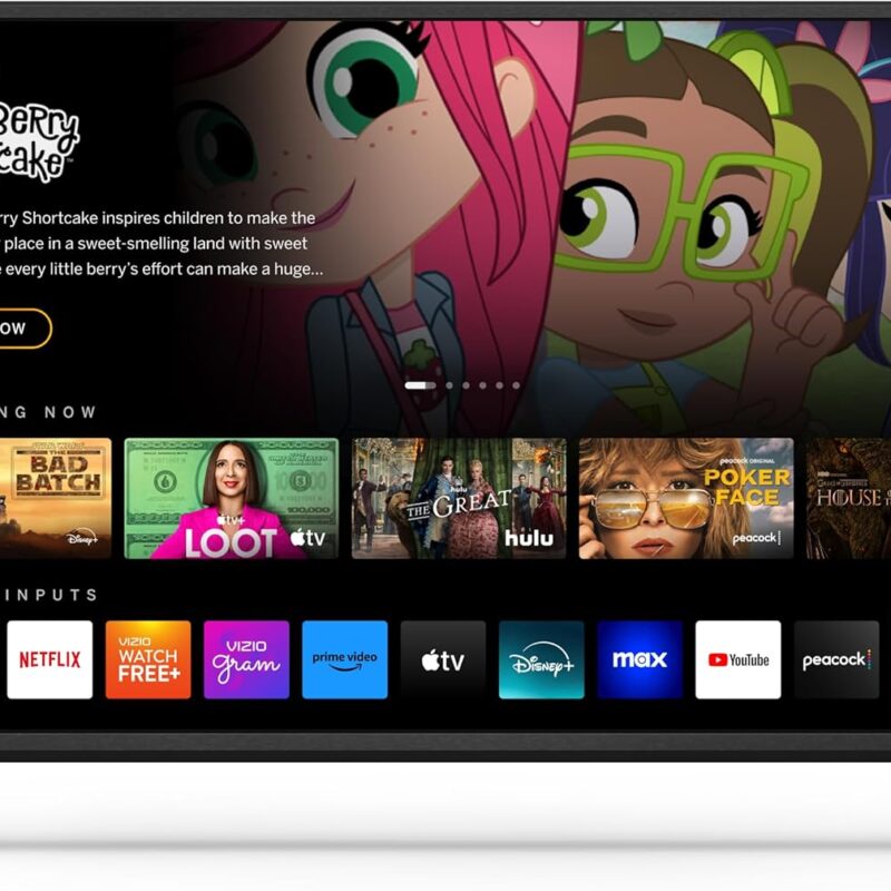 VIZIO 32 inch D-Series HD 720p Smart TV with Apple AirPlay and Chromecast Built-in, Alexa Compatibility, D32h-J, 2022 Model
