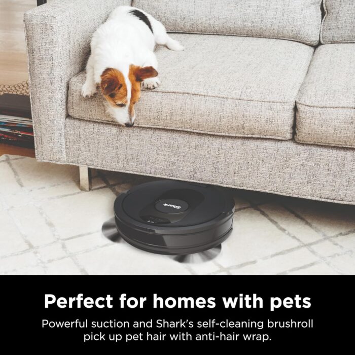 Shark AV2501S AI Ultra Robot Vacuum, with Matrix Clean, Home Mapping, 30-Day Capacity HEPA Bagless Self Empty Base, Perfect for Pet Hair, Wifi, Dark Grey - Image 8