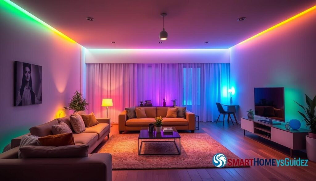 Philips Hue smart lighting