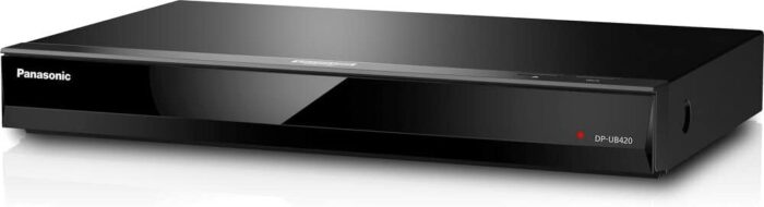 Panasonic Streaming 4K Blu Ray Player, Ultra HD Premium Video Playback with Hi-Res Audio, Voice Assist - DP-UB420-K (Black)