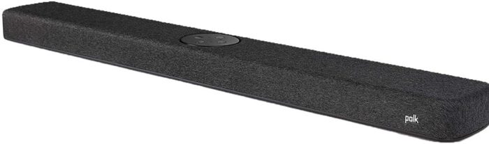 Polk Audio React Sound Bar, Dolby & DTS Virtual Surround Sound, Next Gen Alexa Voice Engine with Calling & Messaging Built-in, Expandable to 5.1 with Matching React Subwoofer & SR2 Surround Speakers
