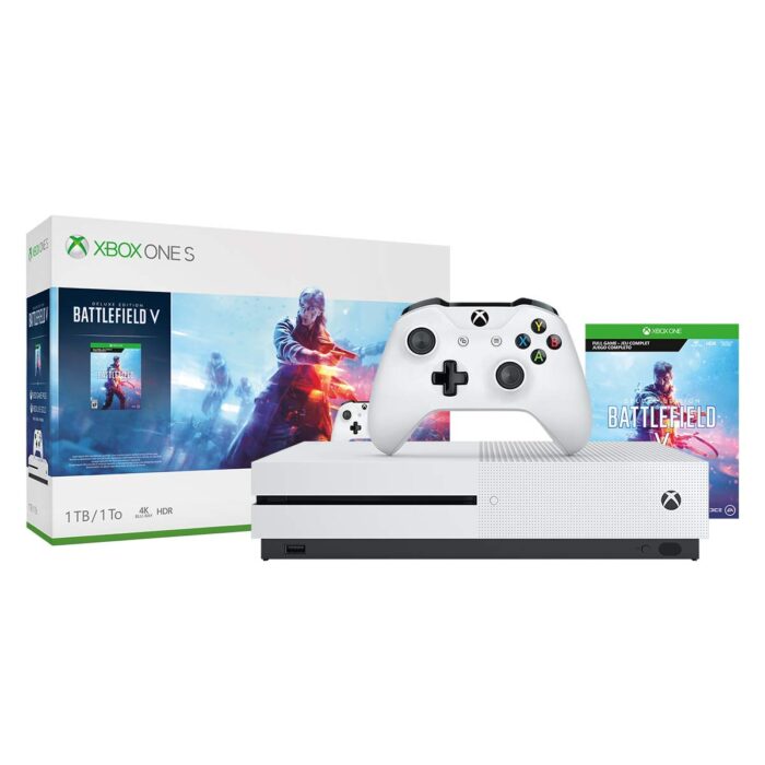Xbox One S 1TB Console - Battlefield V Bundle (Renewed) - Image 2