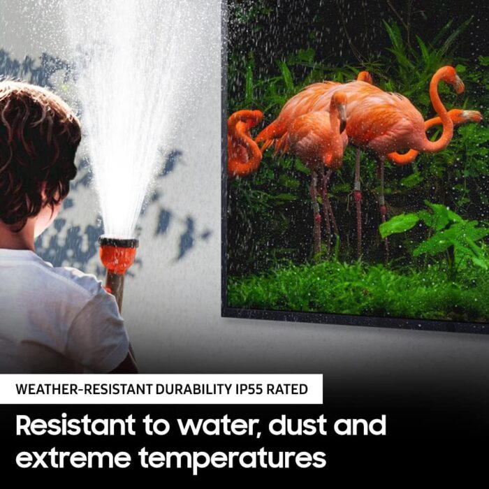 SAMSUNG 55-inch Class QLED 4K The Terrace Partial Sun Outdoor, Direct Full Array 16x, Quantum HDR 32x, Weatherproof, Wide Viewing Angle Smart TV w/ Alexa Built-in (QN55LST7TAFXZA, Latest Model) - Image 4