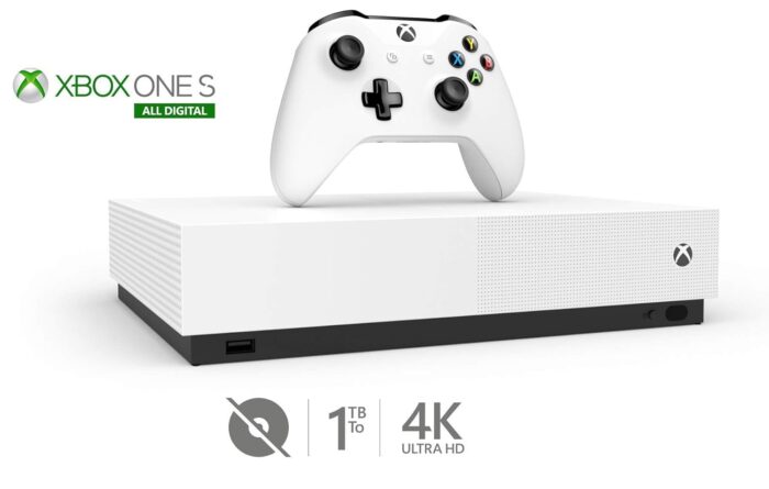 Microsoft - Xbox One S 1TB All-Digital Edition Console with Xbox One Wireless Controller (Renewed) - Image 2