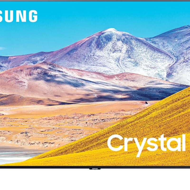 SAMSUNG 43-inch Class Crystal UHD TU-8000 Series - 4K UHD HDR Smart TV with Alexa Built-in (UN43TU8000FXZA, 2020 Model)