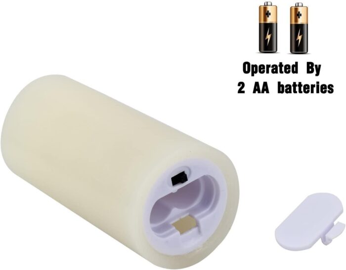 Flameless Candles Led Candles Pack of 9 (H 4" 5" 6" 7" 8" 9" x D 2.2") Real Wax Battery Candles with Remote Timer for Home Fireplace Decor Wedding Festival Decor (Ivory 9 Pack) - Image 5