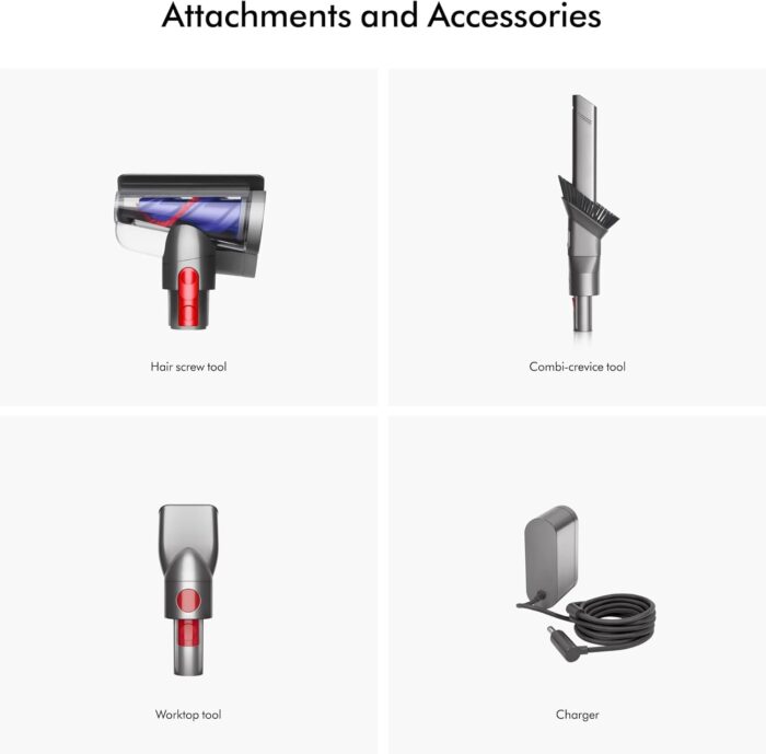 Dyson Humdinger Handheld Vacuum Cleaner, Silver, Small - Image 7