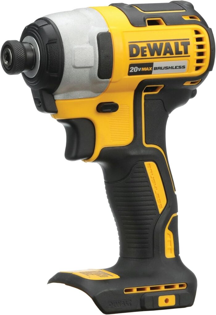 DEWALT 20V MAX Cordless Drill, Impact Driver, 2-Tool Power Tool Combo Kit, Brushless Power Tool Set with 2 Batteries and Charger Included (DCK277D2) - Image 6