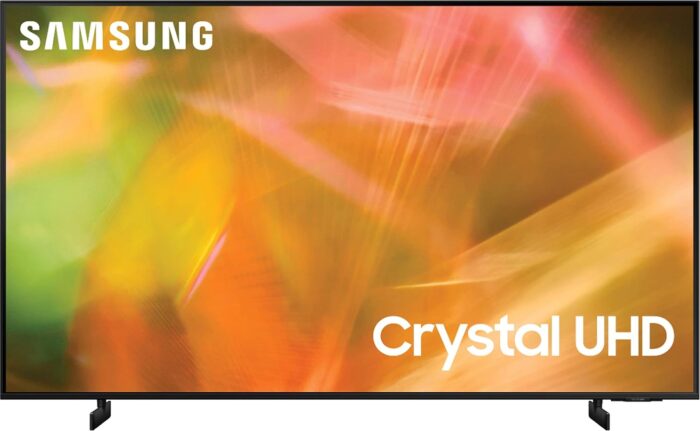 SAMSUNG 50-Inch Class Crystal 4K UHD AU8000 Series HDR, 3 HDMI Ports, Motion Xcelerator, Tap View, PC on TV, Q Symphony, Smart TV with Alexa Built-In (UN50AU8000FXZA, 2021 Model) - Image 6