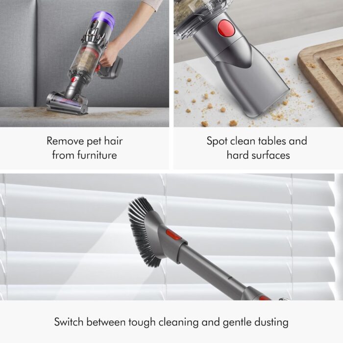 Dyson Humdinger Handheld Vacuum Cleaner, Silver, Small - Image 5