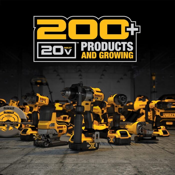 DEWALT 20V MAX XR Oscillating Tool Kit, 3 Speed, With Blades, Battery and Charger Included (DCS356C1) - Image 7