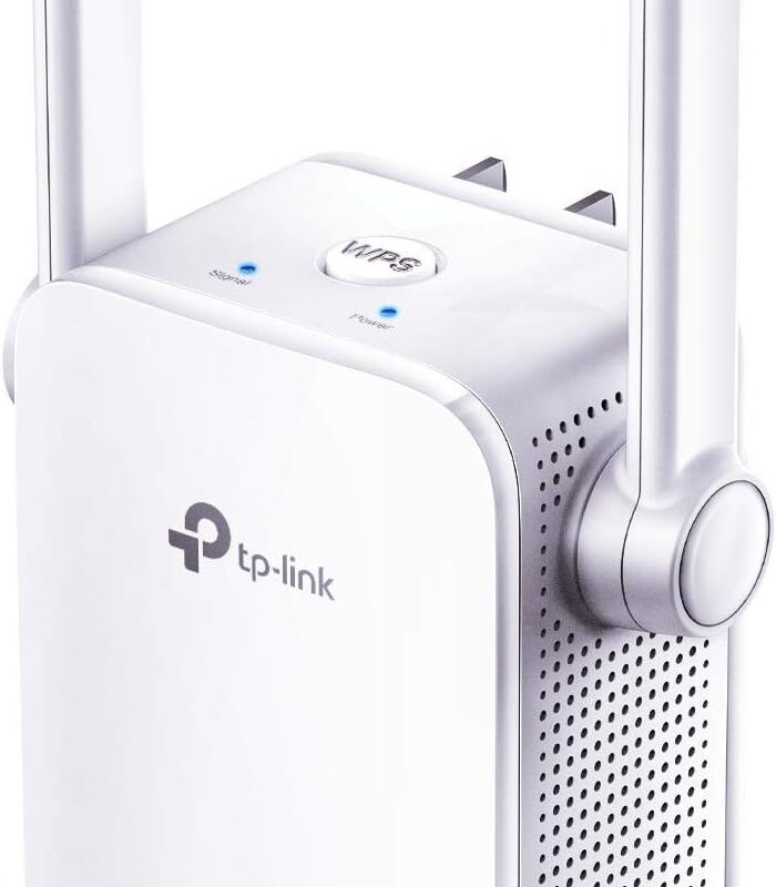 TP-Link N300 WiFi Extender(RE105), WiFi Extenders Signal Booster for Home, Single Band WiFi Range Extender, Internet Booster, Supports Access Point, Wall Plug Design, 2.4Ghz only