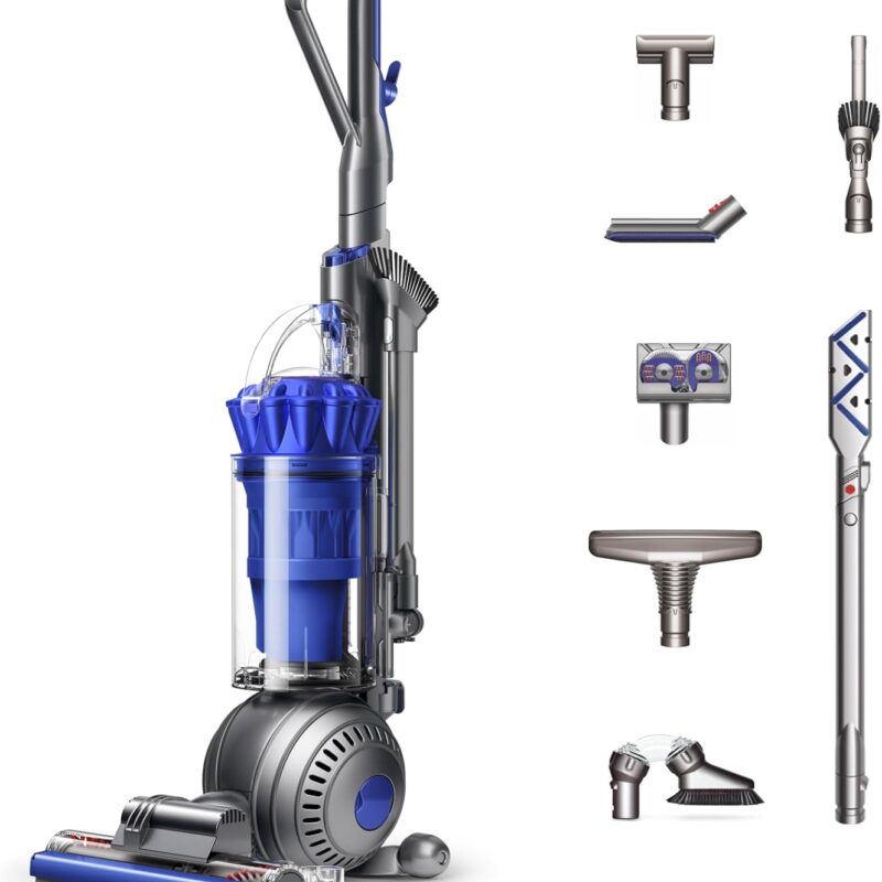 Dyson Ball Animal 2 Total Clean Upright Vacuum, Iron/Blue