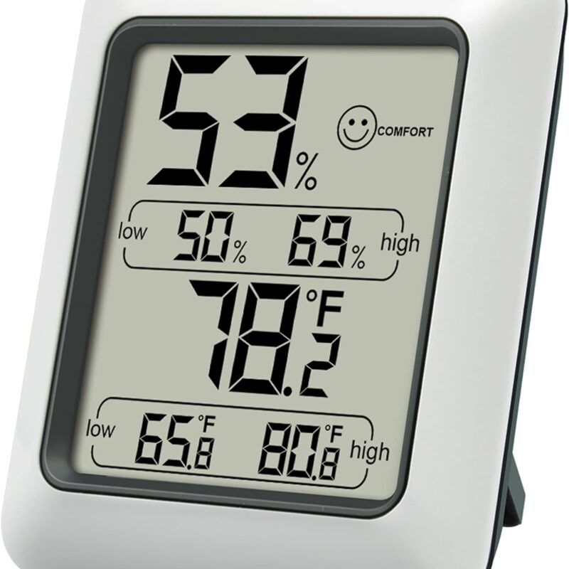 ThermoPro TP50 Digital Hygrometer Indoor Thermometer Room Thermometer and Humidity Gauge with Temperature Monitor