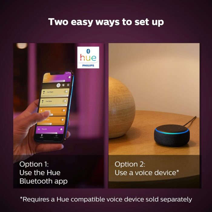 Philips Hue Indoor 6-Foot Smart LED Light Strip Plus Base Kits with Plugs - Color-Changing Single-Color Effect - 2 Pack - Control with Hue App - Works with Alexa, Google Assistant and Apple HomeKit - Image 7
