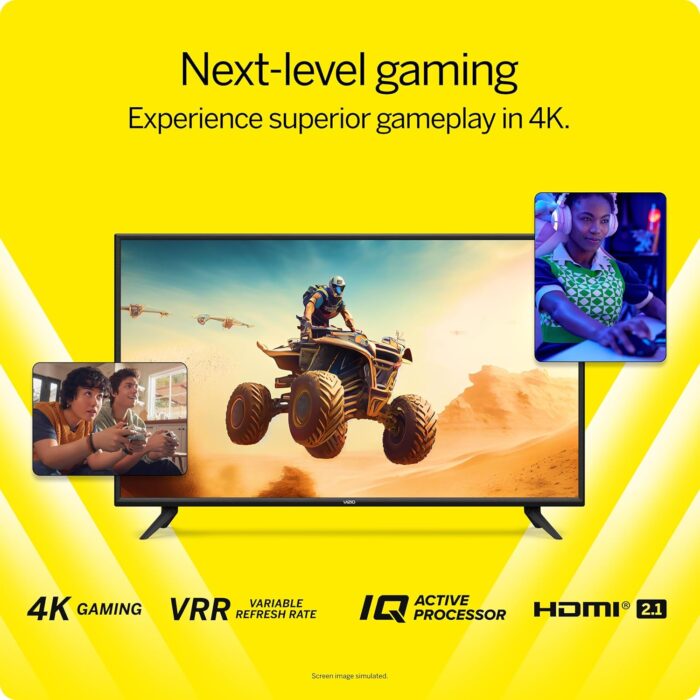 VIZIO 65-Inch V-Series 4K UHD LED Smart TV with Voice Remote, Dolby Vision, HDR10+, Alexa Compatibility, V655-J09, 2022 Model - Image 9