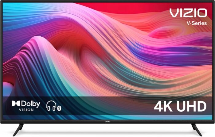 VIZIO 65-Inch V-Series 4K UHD LED Smart TV with Voice Remote, Dolby Vision, HDR10+, Alexa Compatibility, V655-J09, 2022 Model - Image 2