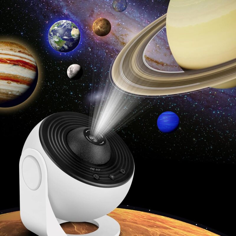 Planetarium Projector for Bedroom - 13 in 1 Star Projector Galaxy Light - Nebula Night Light Milky Way Projector with Timer, LED Space Galaxy Lamp Room Decor for Adults Kids