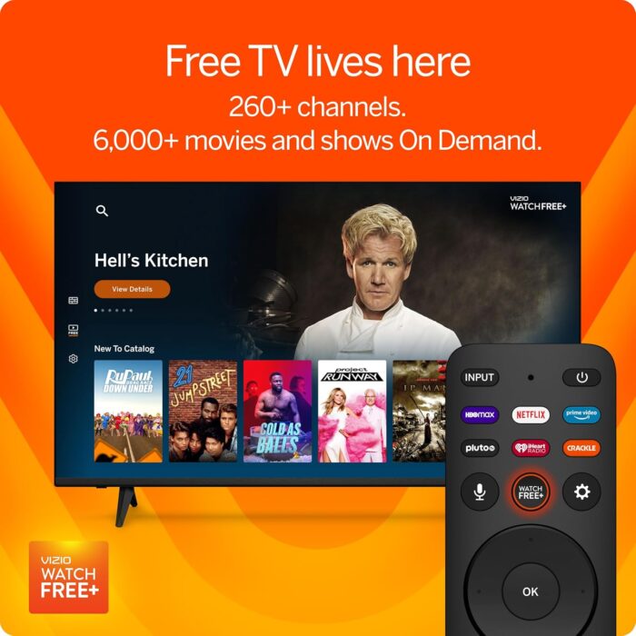 VIZIO 65-Inch V-Series 4K UHD LED Smart TV with Voice Remote, Dolby Vision, HDR10+, Alexa Compatibility, V655-J09, 2022 Model - Image 7
