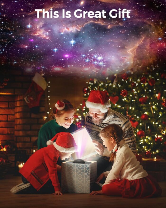 Planetarium Projector for Bedroom - 13 in 1 Star Projector Galaxy Light - Nebula Night Light Milky Way Projector with Timer, LED Space Galaxy Lamp Room Decor for Adults Kids - Image 6