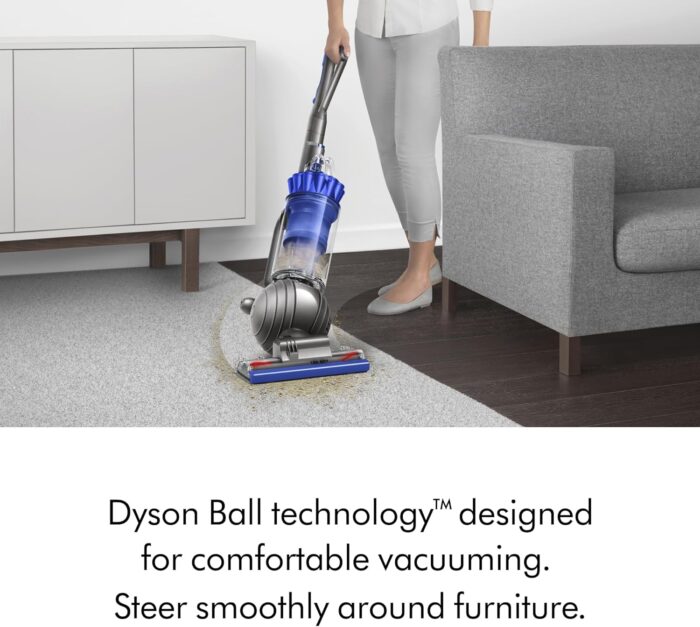 Dyson Ball Animal 2 Total Clean Upright Vacuum, Iron/Blue - Image 7