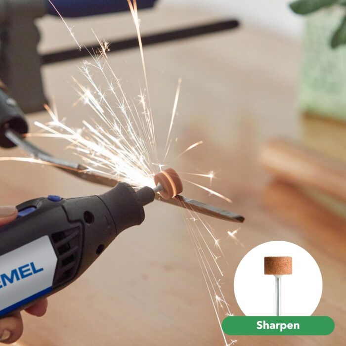 Dremel 4000-1/25 Variable Speed Rotary Tool Kit- Engraver, Polisher, and Sander- Perfect for Cutting, Detail Sanding, Engraving, Wood Carving, and Polising- 1 Attachment & 25 Accessories - Image 6