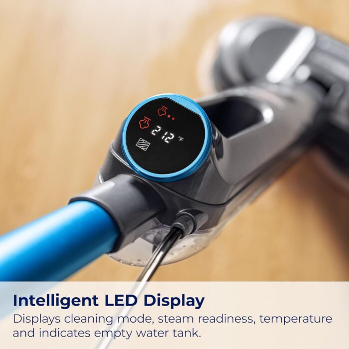 BISSELL SpinWave SmartSteam Scrubbing Steam Mop with Rotating Mop Pads - Image 3