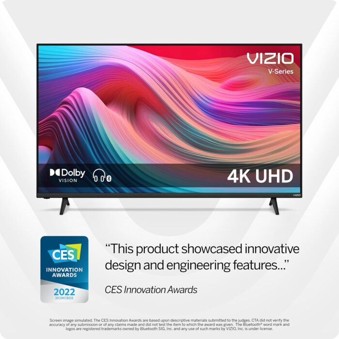 VIZIO 65-Inch V-Series 4K UHD LED Smart TV with Voice Remote, Dolby Vision, HDR10+, Alexa Compatibility, V655-J09, 2022 Model - Image 11