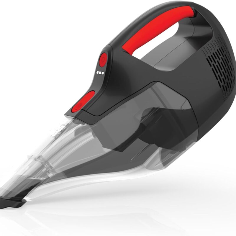 Dirt Devil 16V Cordless Handheld Vacuum Cleaner, Powerful Suction, Lightweight, Hand Vac for Wet and Dry Pickups, Includes Crevice Tool and Rechargeable Battery, Portable Vacuum Cleaner
