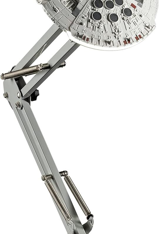 Paladone Millennium Falcon Posable Desk Lamp - Officially Licensed Disney Star Wars Merchandise - Star Wars Light Decor and Gifts for Men