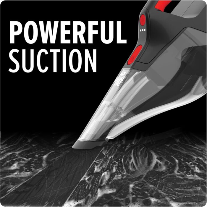 Dirt Devil 16V Cordless Handheld Vacuum Cleaner, Powerful Suction, Lightweight, Hand Vac for Wet and Dry Pickups, Includes Crevice Tool and Rechargeable Battery, Portable Vacuum Cleaner - Image 3